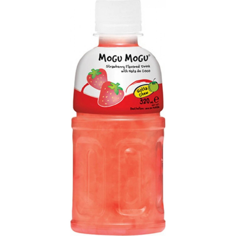 detail MOGU MOGU Nápoj S Želé S Příchutí Jahody 320ml