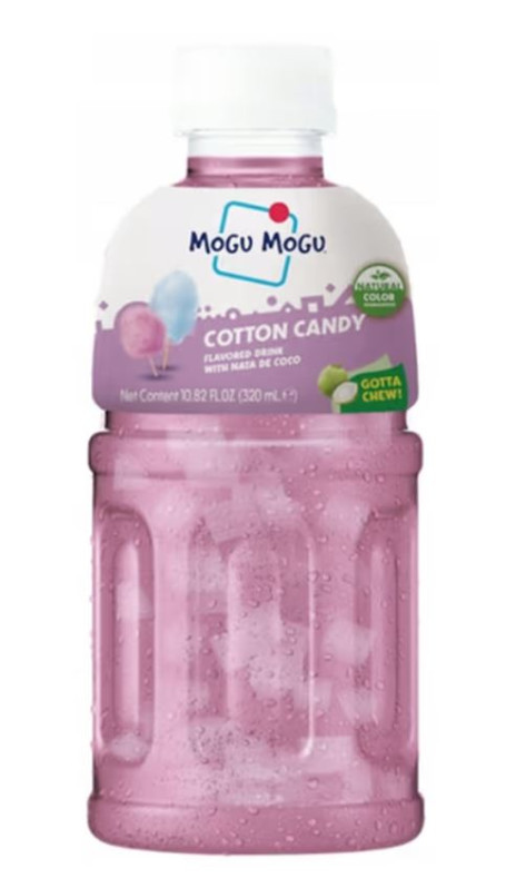 detail MOGU MOGU Nápoj S Želé S Příchutí Cukrové Vaty 320ml