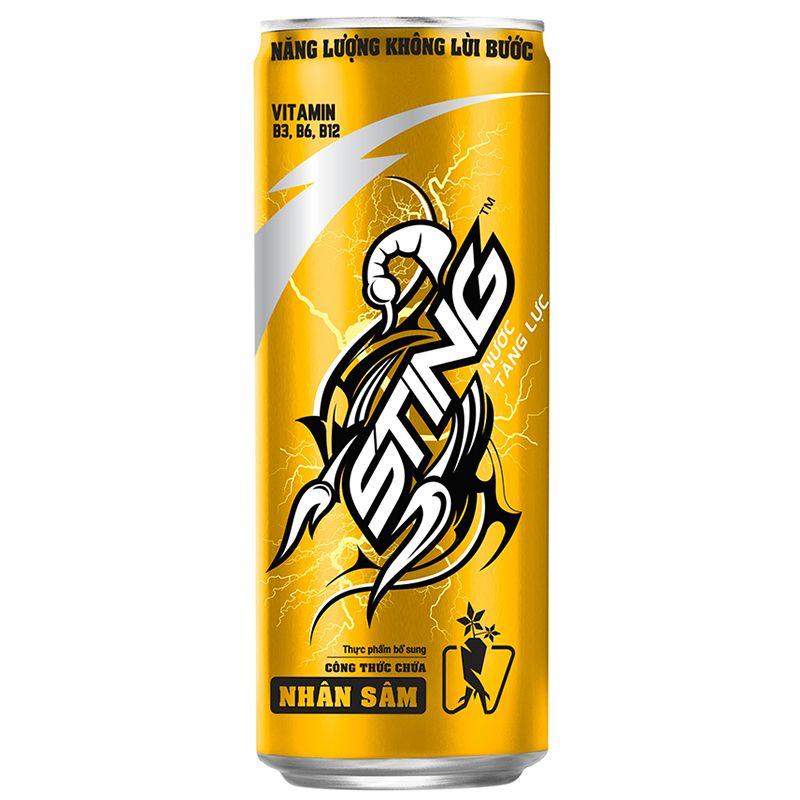 detail STING Energetický Nápoj Žlutý 320mL