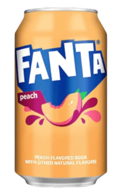 detail FANTA Peach USA 355ml