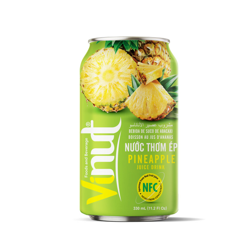 detail VINUT Nápoj S Příchutí Ananas 330ml