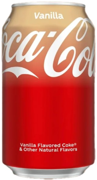 detail COCA COLA Vanilka 355ml USA