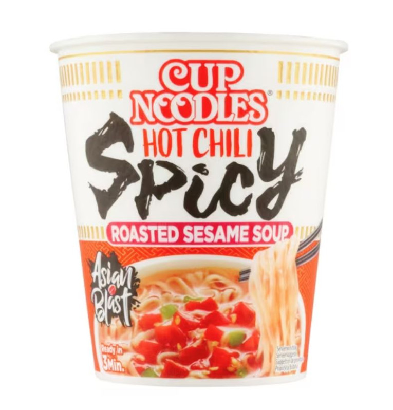 detail CUP NOODLES Ramen Nudle Chilli 66g