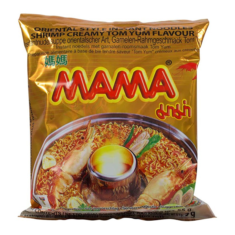 detail MAMA Instantní Nudle Tom Yung Creamy 55g