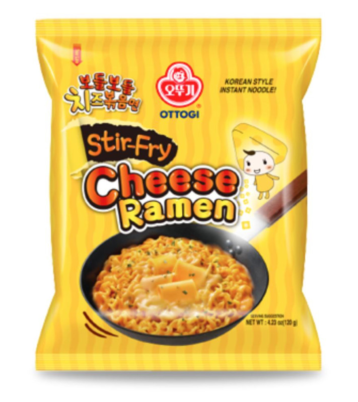 detail OTTOGI Stir-Fry Ramen Cheese 120g