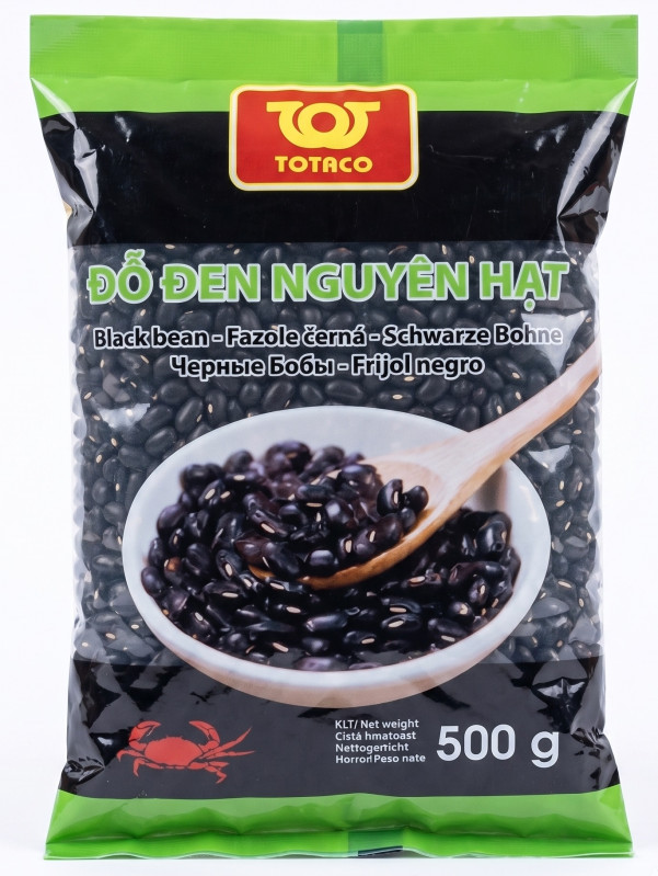 detail TOTACO Černé Fazole 500g