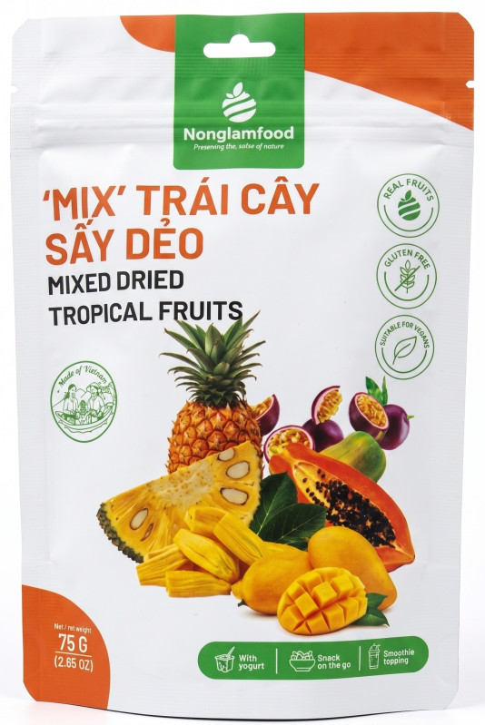 detail NLF Sušený Ovoce Mix 75g
