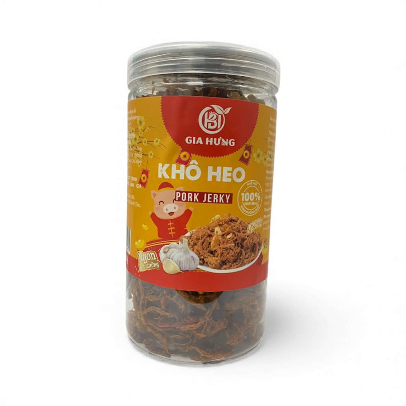 detail Sušené Vepřové Maso S Česnekem 300g