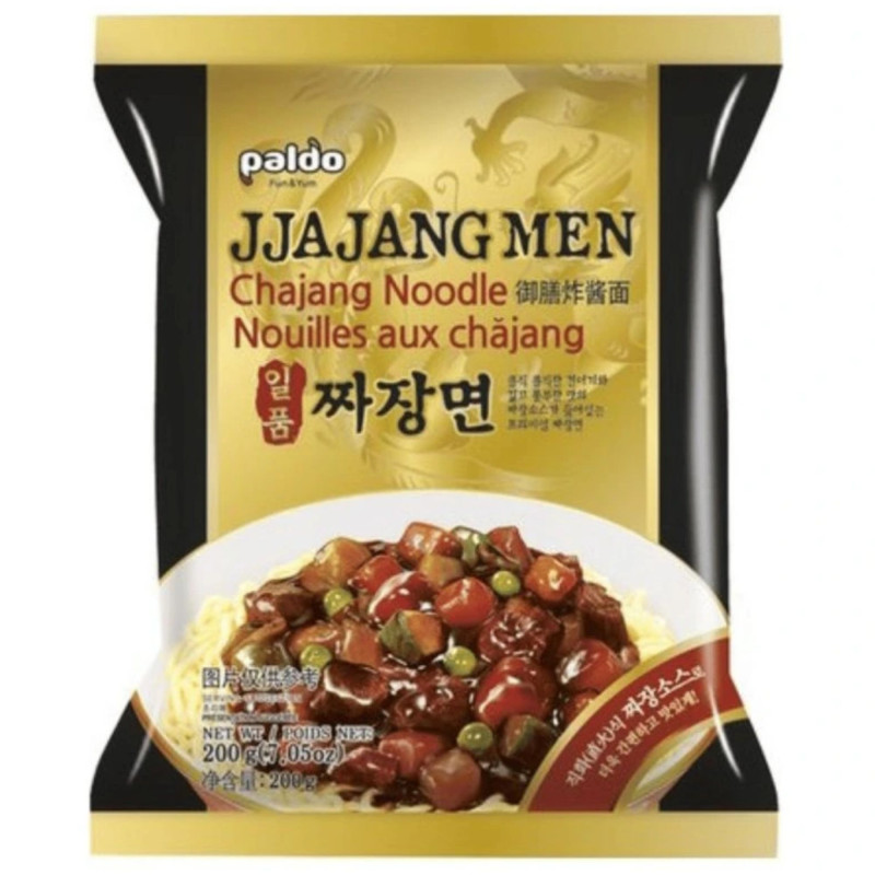 detail PALDO ILPOOM Jjajangmen Ramen Nudle 200g