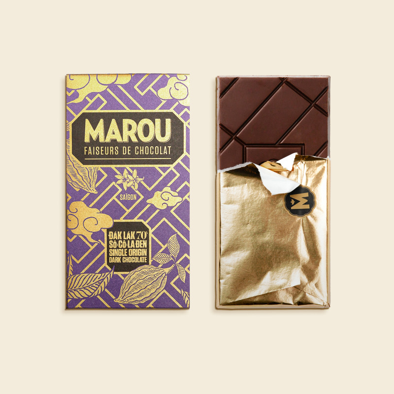 detail MAROU Čokoládová Tyčinka DAK LAK 70% 80g