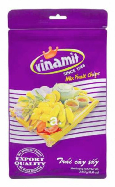 detail VINAMIT Ovocný Mix Chipsy Z Tropického Ovoce 250g
