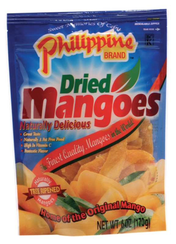 detail PHILIPINE BRAND Sušené Mango 170g