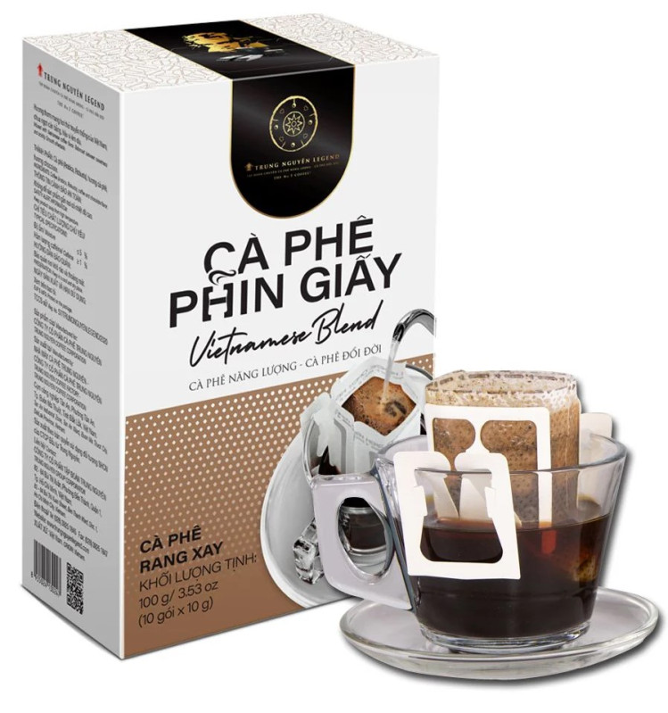 detail TRUNG NGUYEN Vietnamese Blennd Dip Coffee (10 filtračních sáčků) 100g