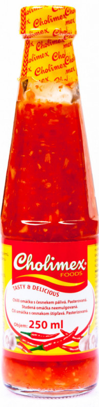 detail CHOLIMEX Chilli Omáčka S Česnekem 245ml
