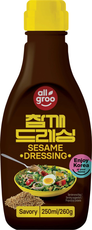 detail ALLGROO Sezamový Dresink 250ml