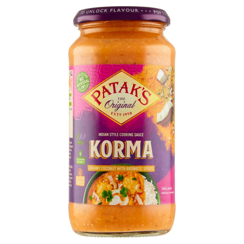 detail PATAKS Kari Omáčka Korma 450g