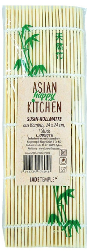 detail JADE TEMPLE Rohož Na Sushi 24cmx24cm 1ks