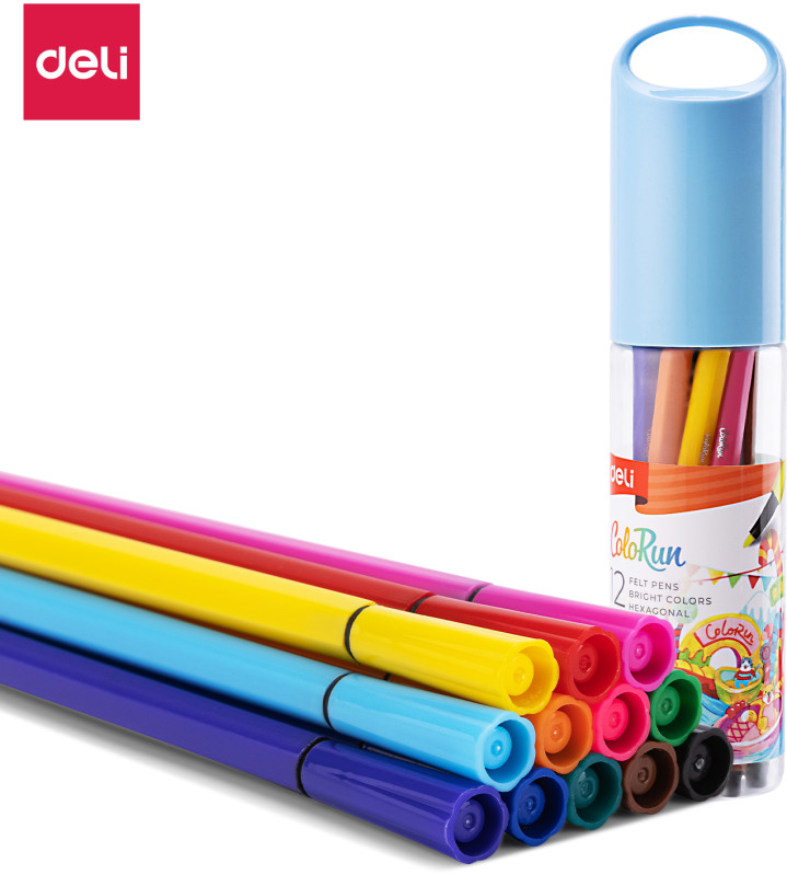 detail DELI Barvy 12ks Colorun