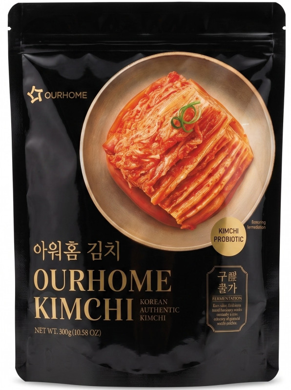 detail OURHOME Kimchi Krájené 300g
