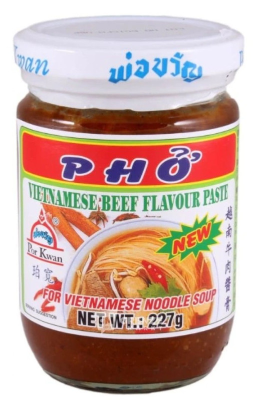 detail POR KWAN Pasta Na Hovězí Polévku 227g