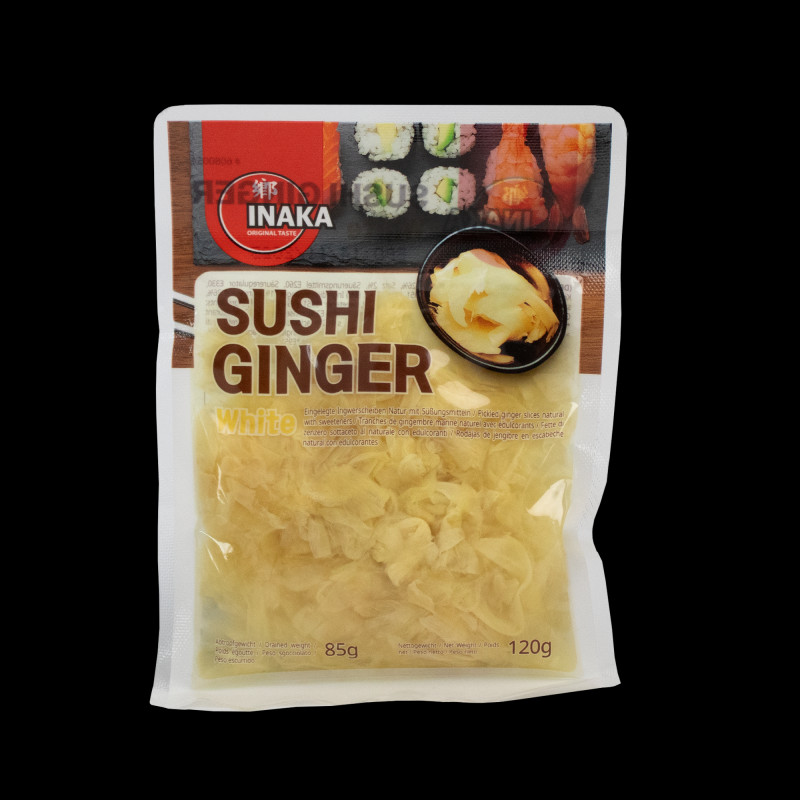 detail INAKA Bílý Zázvor Na Sushi 120g