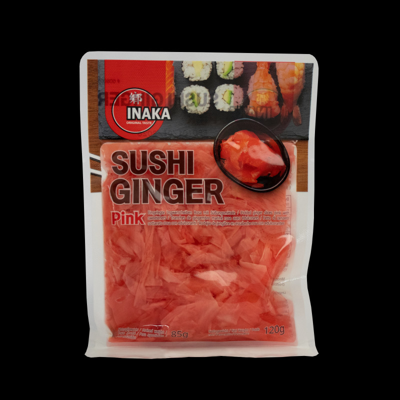 detail INAKA Růžový Zázvor Na Sushi 120g