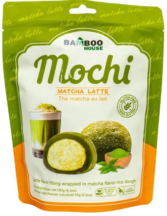 detail BAMBOO HOUSE Matcha Latte Mochi 180g
