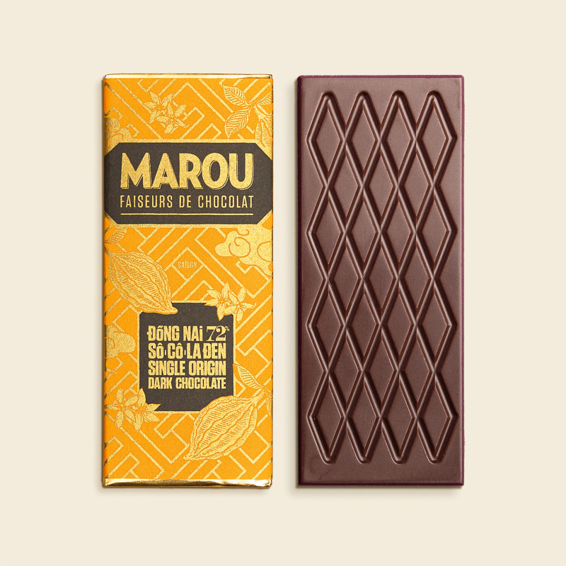 detail MAROU Minni Čokoládová Tyčinka DONG NAI 72% 24g
