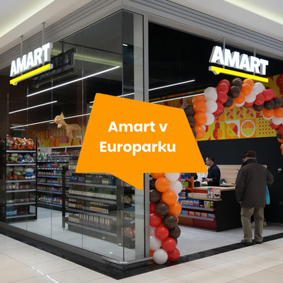 🆕 AMART poprvé v Praze: Otevřeli jsme prodejnu v OC Europark